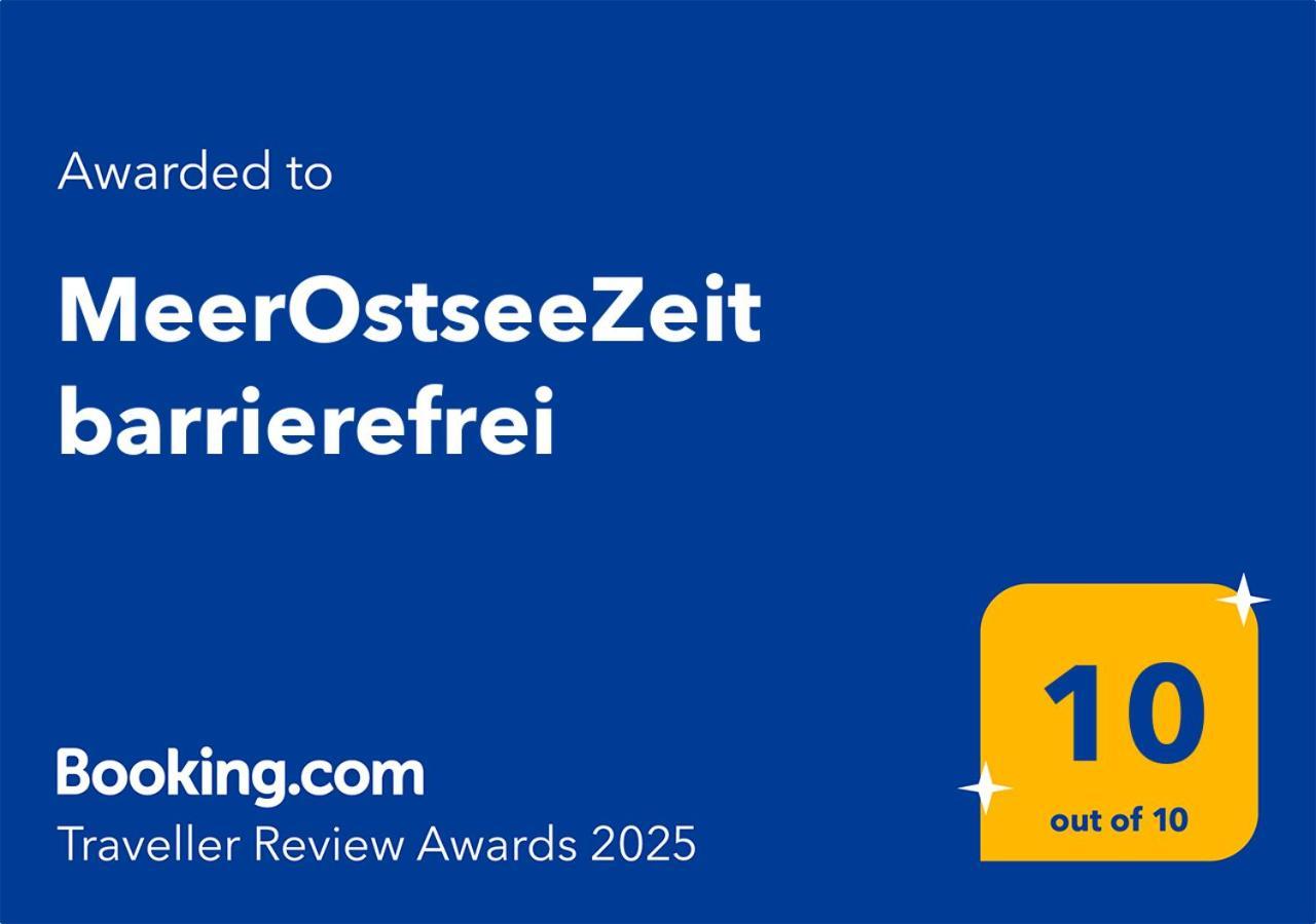 Meerostseezeit Barrierefrei 글로페 외부 사진